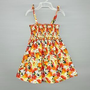 Mayoral Girl Fruit-Print Smocked
Dress Spaghetti Strap Sundress Cotton 6 116 cm